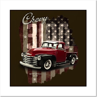 Chevy 3100 USA Posters and Art